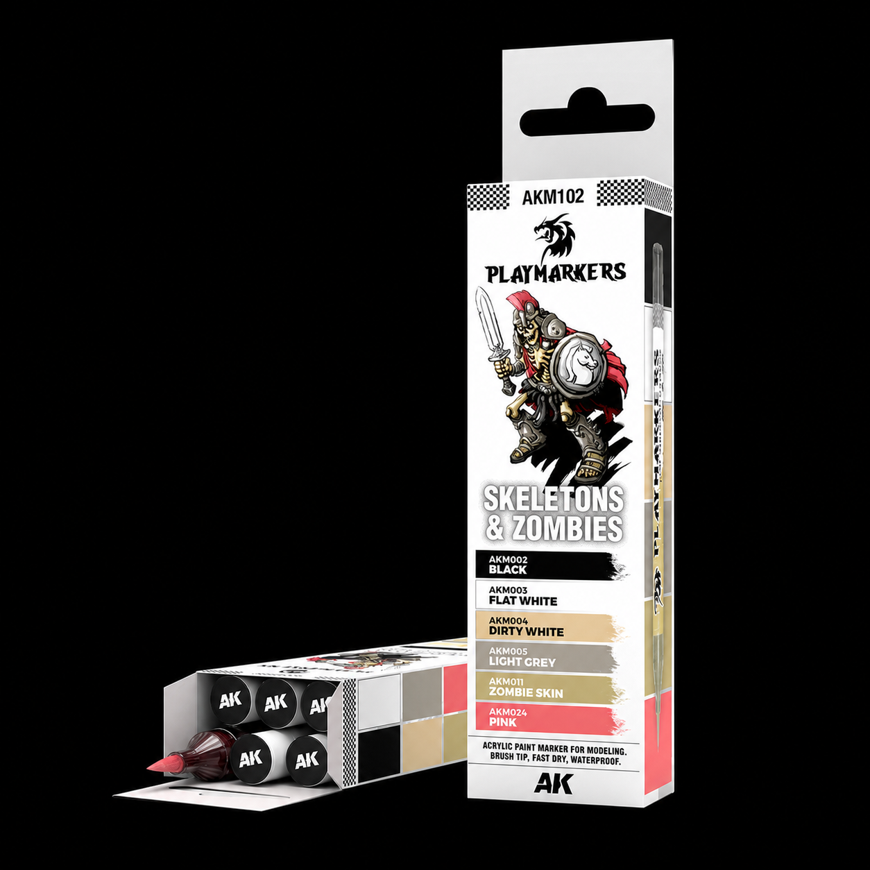 AK: PLAYMARKERS - SKELETONS & ZOMBIES – PLAYMARKER SET (6 ref.)