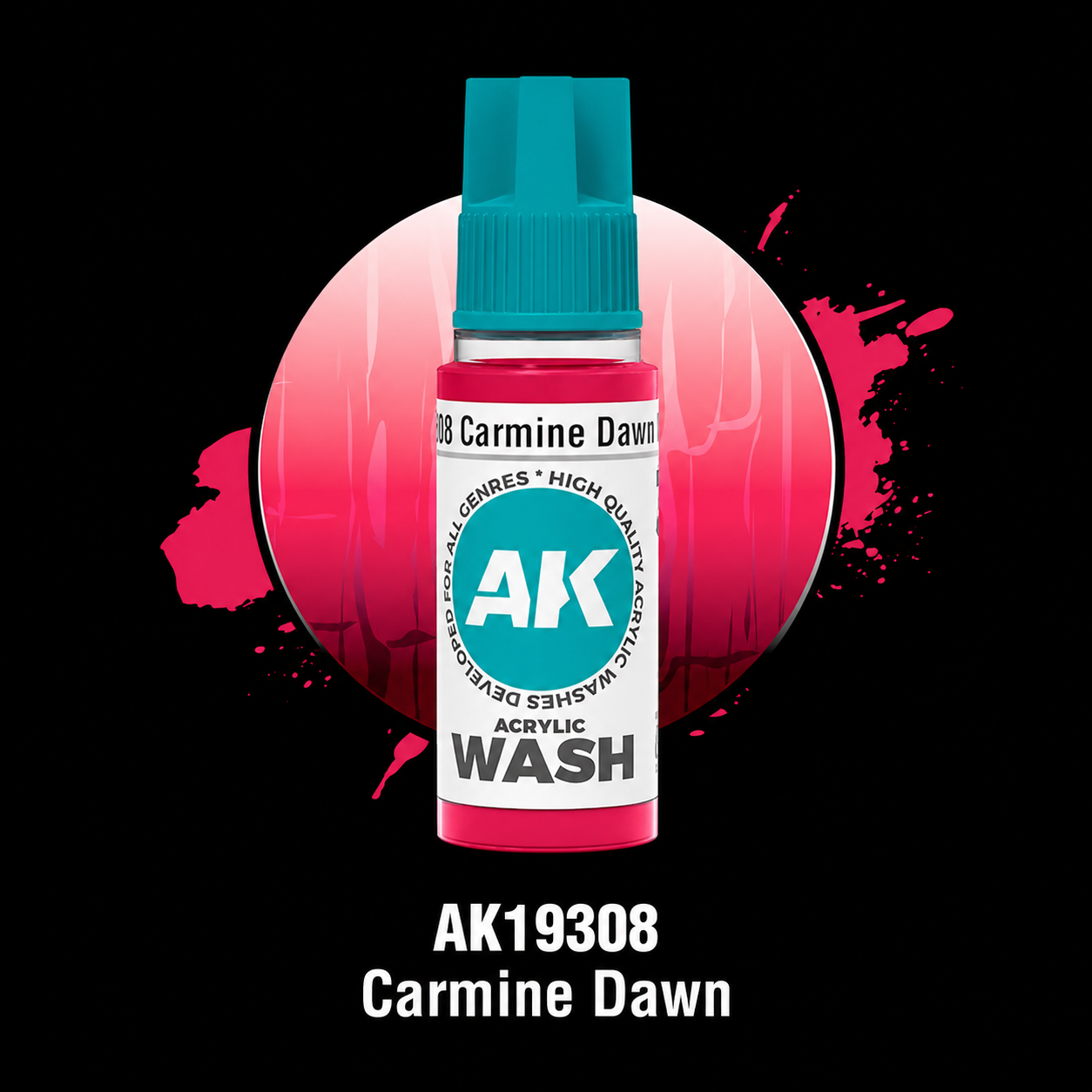 AK: CARMINE DAWN – ACRYLIC WASH