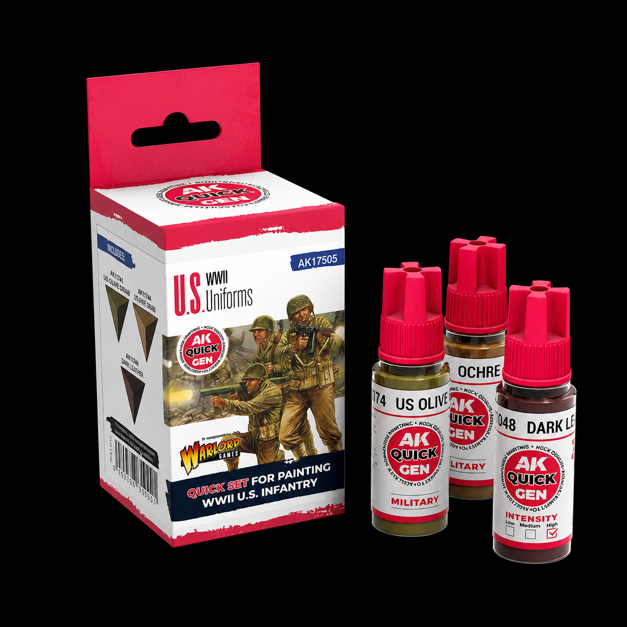 AK: QUICK GEN - BRIRISH UNIFORMS WWII - SET