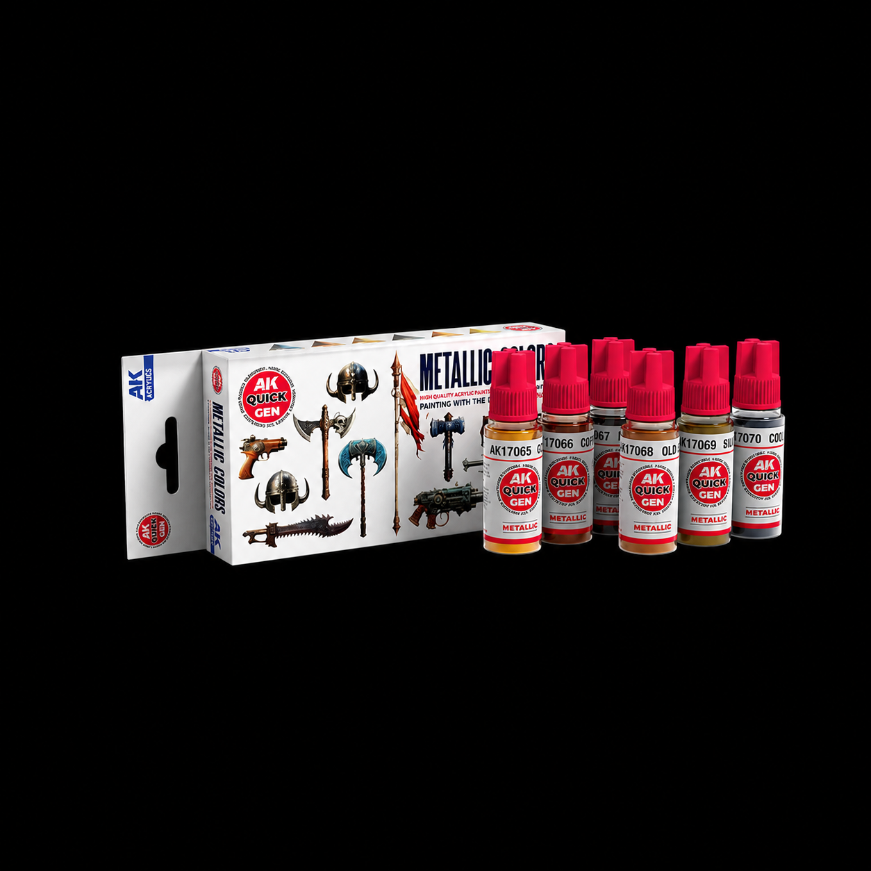 AK: QUICK GEN - METALLIC COLORS - SET