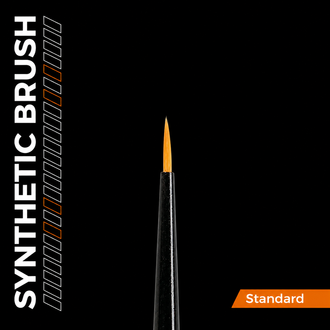AK: BASIC SET - SINTHETIC BRUSH - (3 BRUSHES)