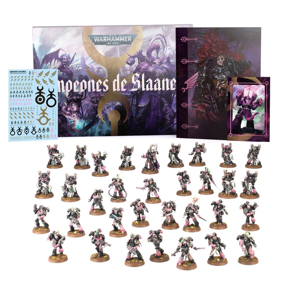 CAJA DE EJÉRCITO DE HIJOS DEL EMPERADOR: CAMPEONES DE SLAANESH