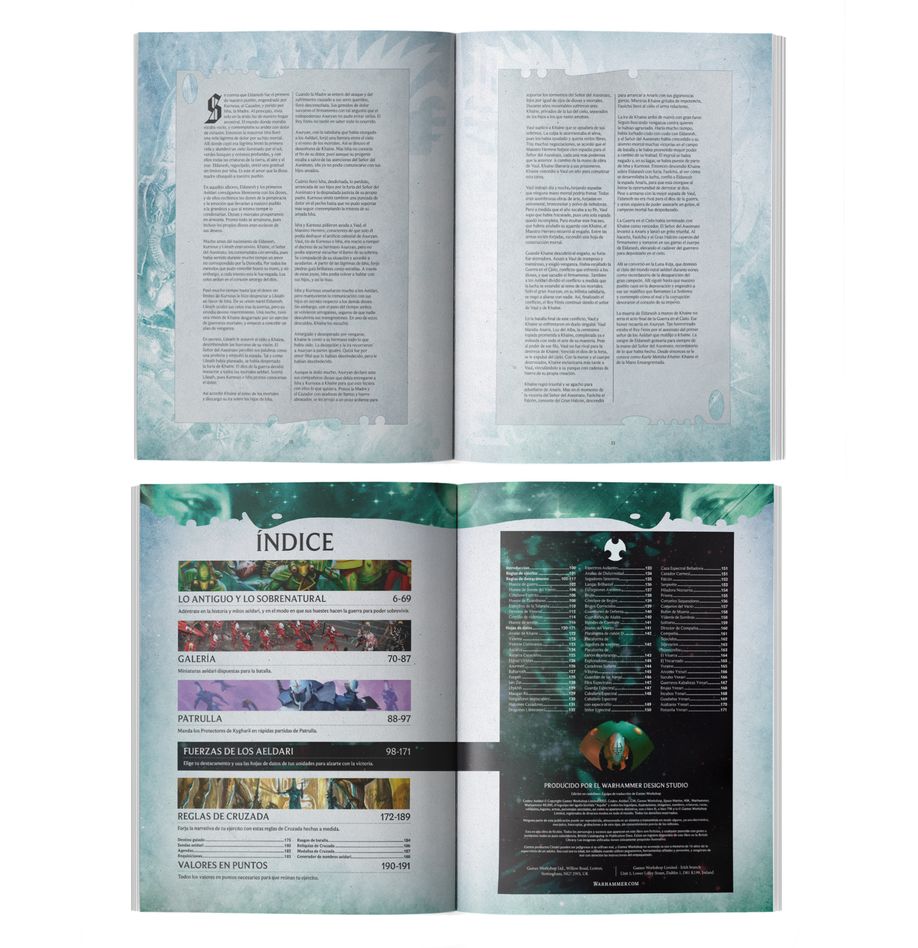 CODEX: AELDARI (ESPAÑOL)