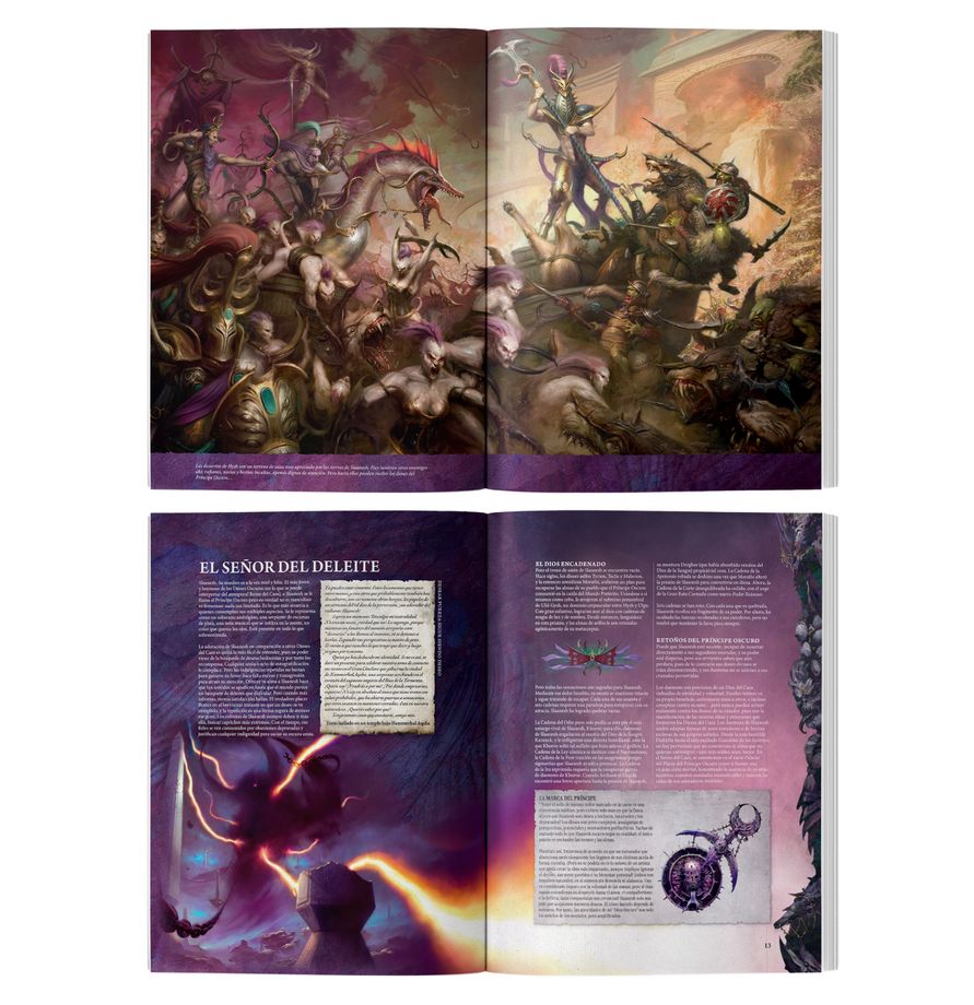 PREPEDIDO - HEDONITES OF SLAANESH: Tomo de batalla Caos: Hedonites of Slaanesh