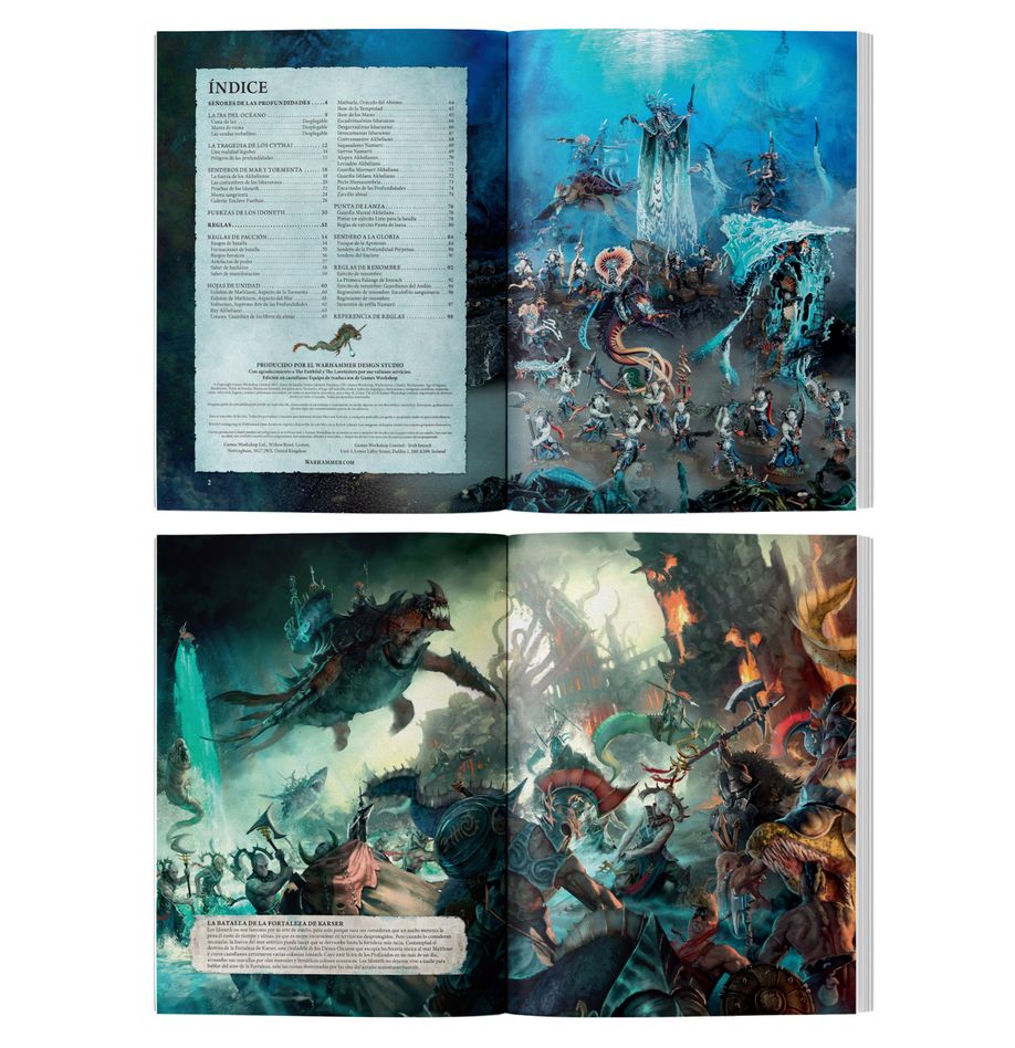 PROFUNDOS IDONETH: TOMO DE BATALLA