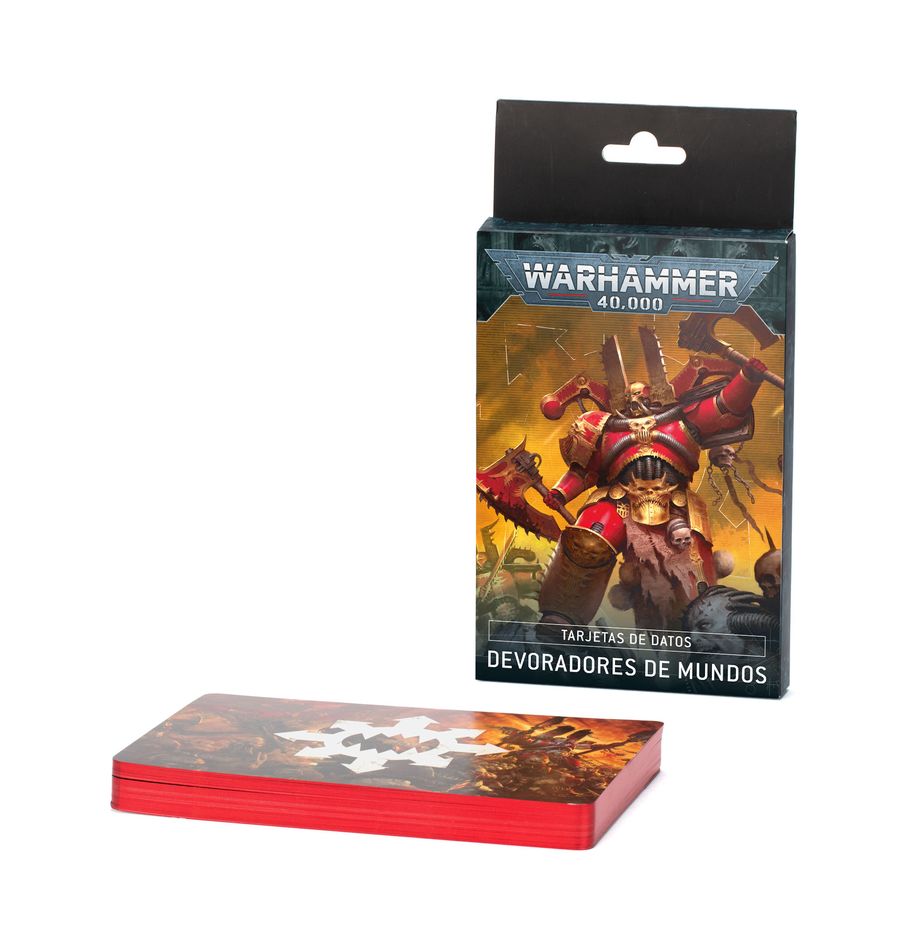 WORLD EATERS: TARJETAS DE DATOS