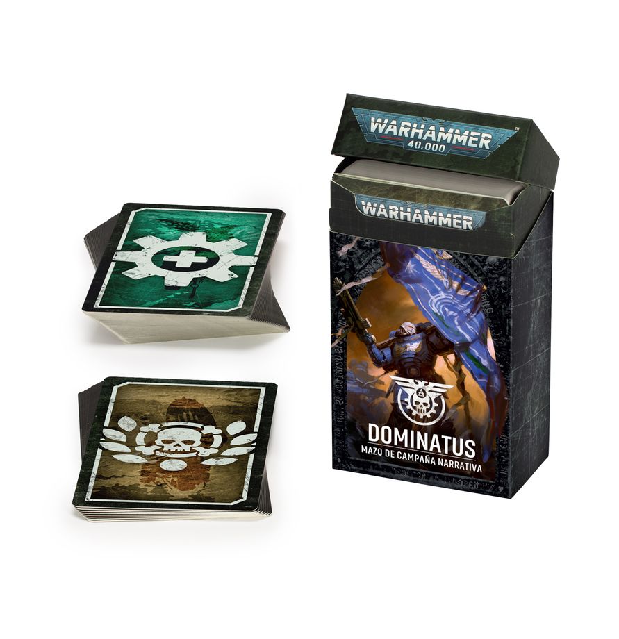 PREPEDIDO - WARHAMMER 40K: Mazo de campañas narrativas Dominatus