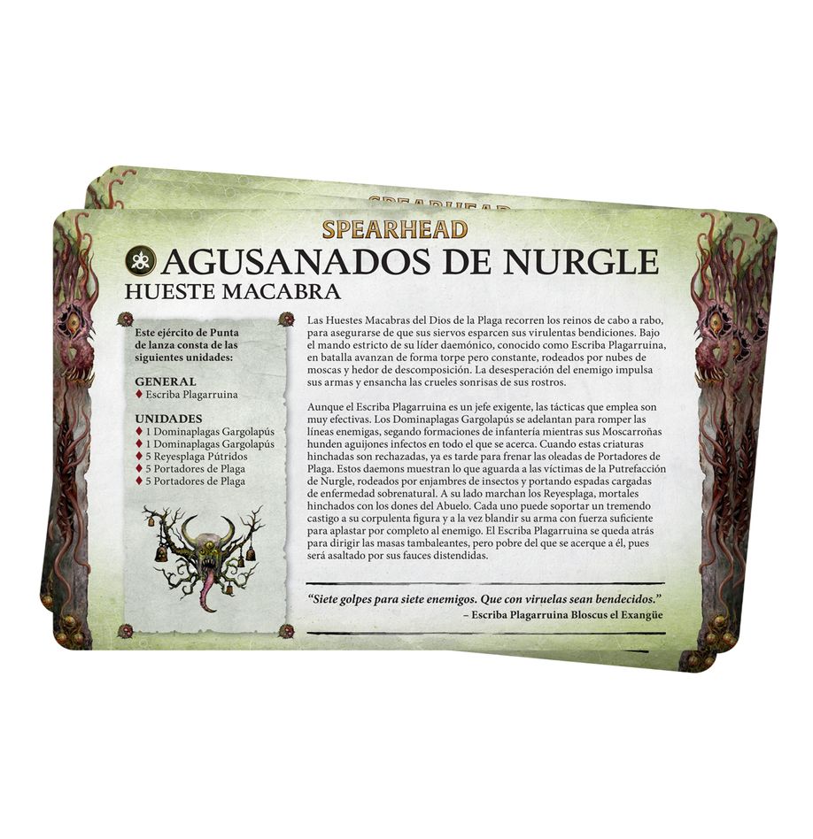 MAGGOTKIN OF NURGLE: PACK DE FACCIÓN