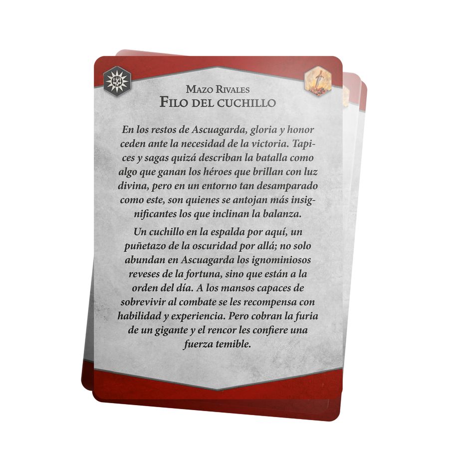 WH UNDERWORLDS: MAZO RIVALES - FILO DEL CUCHILLO - (ESPAÑOL)