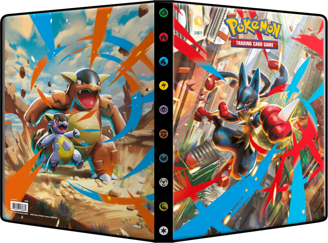 POKEMON BINDER: ALBUM 9 POCKETS PRO - MEGAEVOLUCIONES
