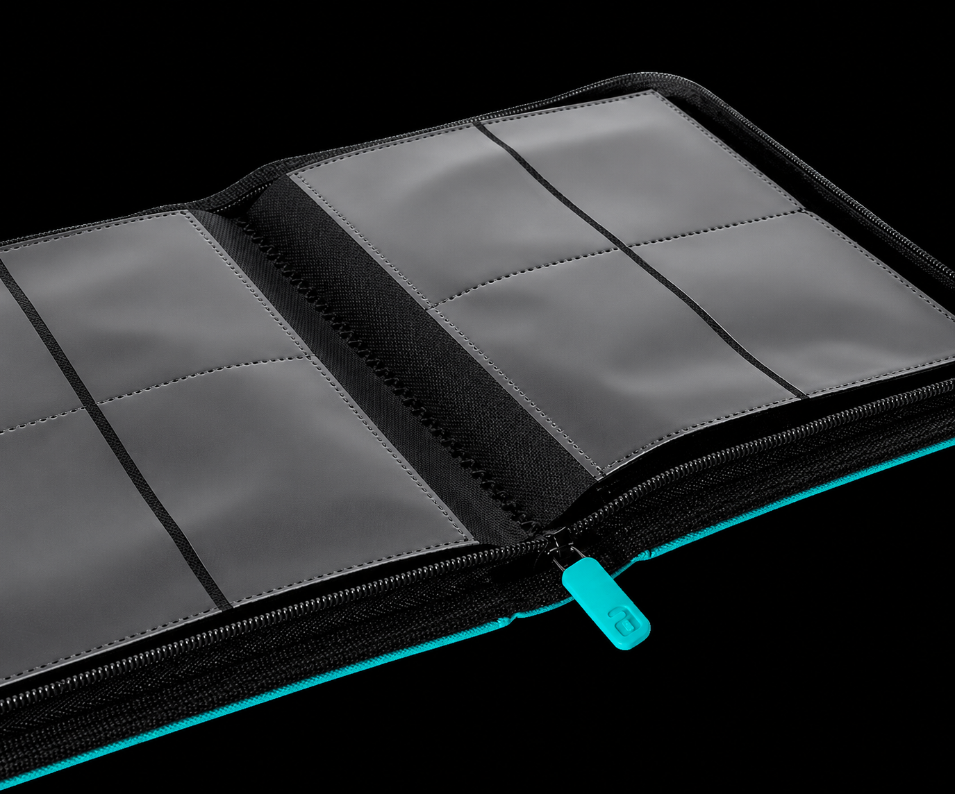 Vault X: Exo-Tec Zip Binder4-Pocket - Ocean Blue