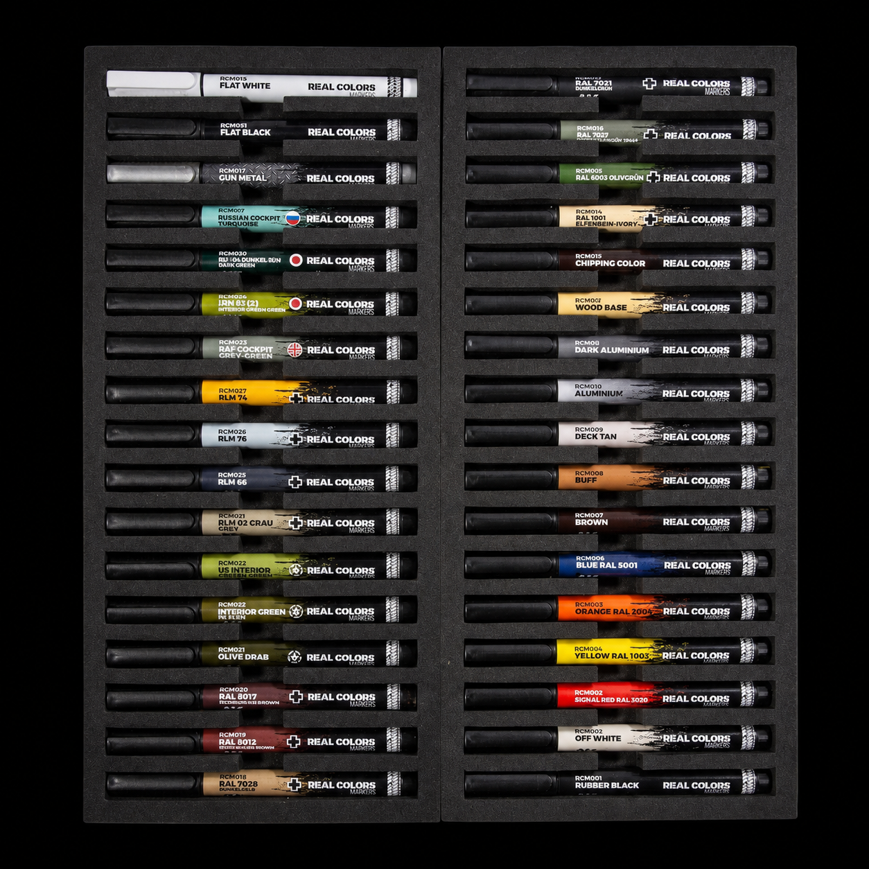 Special Box Real Colors Markers - 34 Units