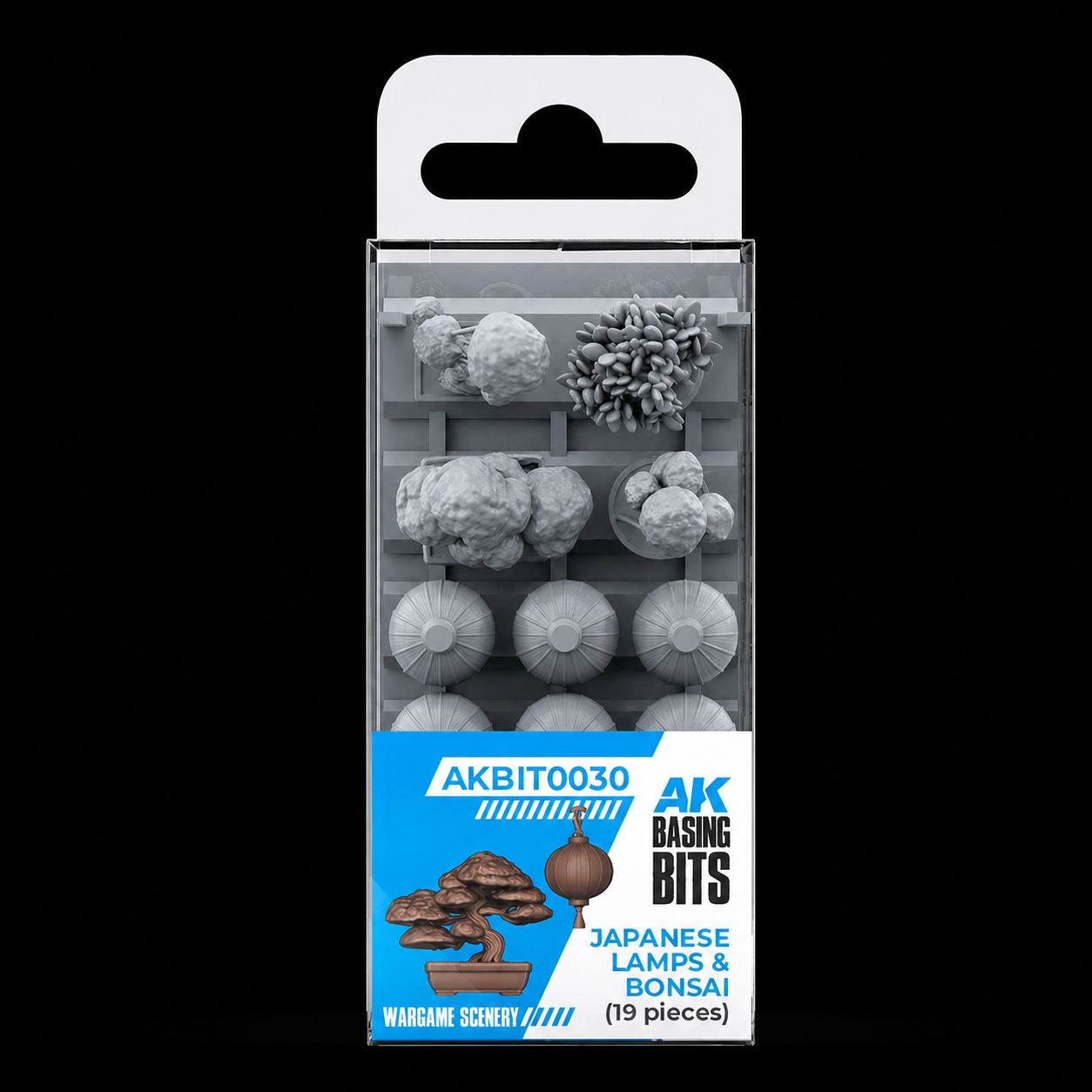 AK BASING: BITS - JAPANESE LAMPS & BONSAI