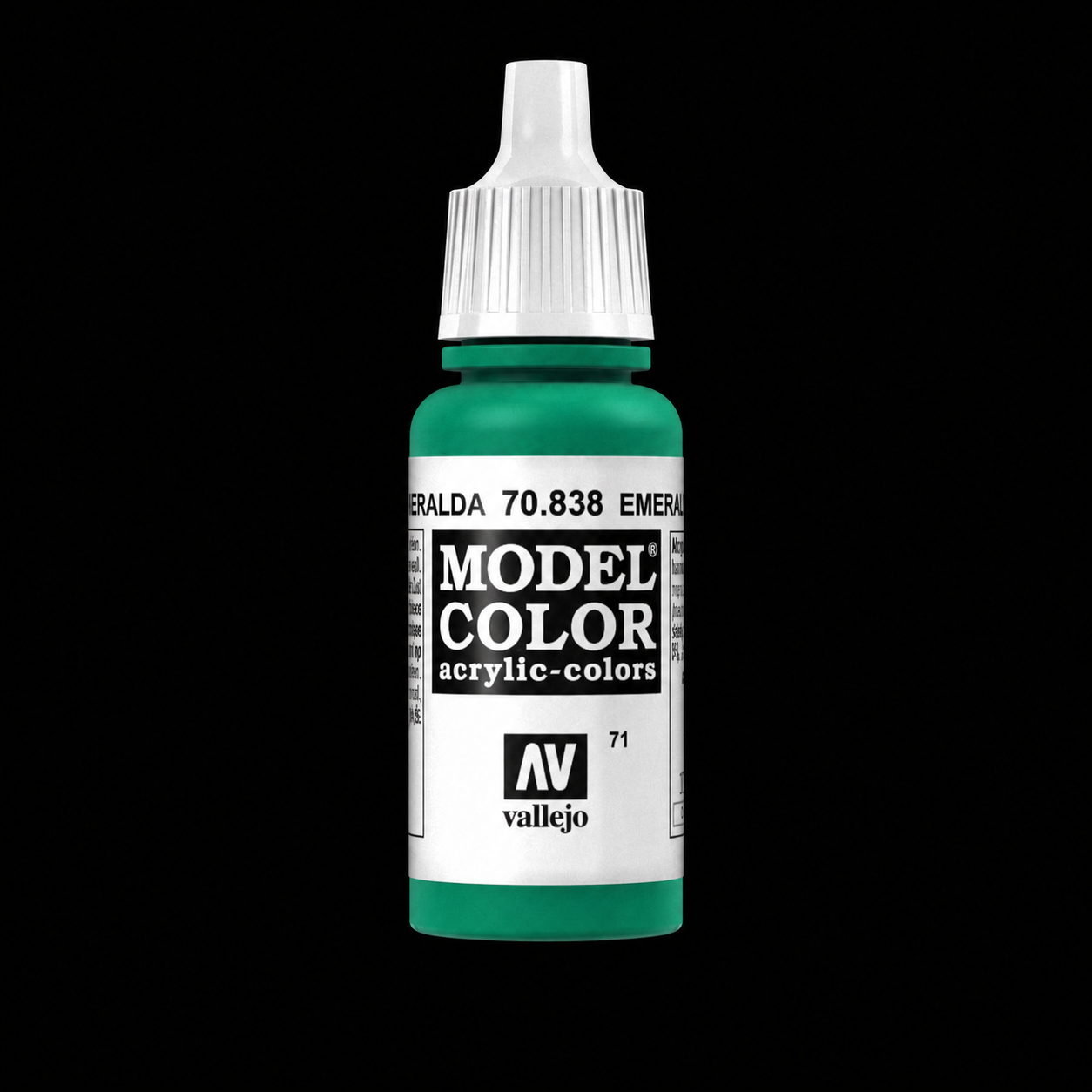 Vallejo Model Color 075 - Esmeralda 18 ml