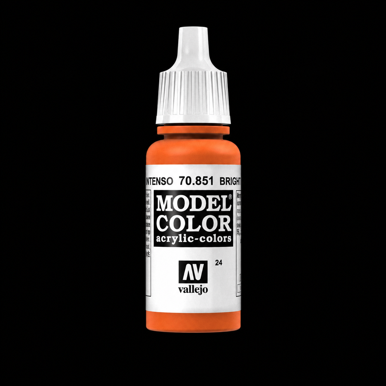 Vallejo Model Color 030 - Naranja Intenso 18 ml