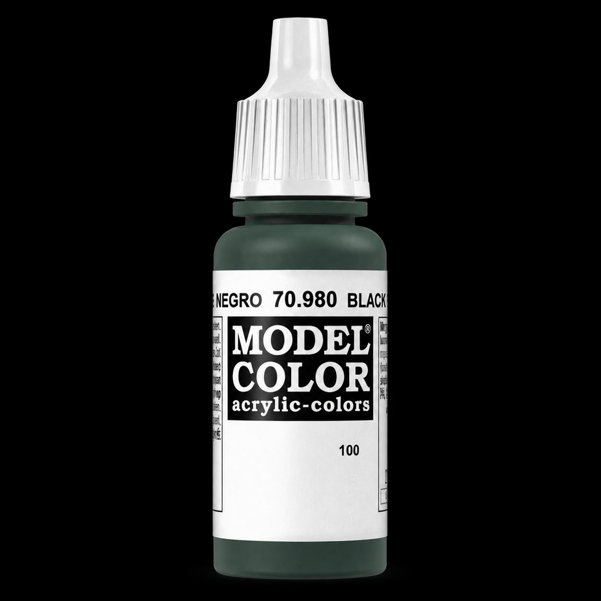 Vallejo Model Color 080 - Verde Negro 18 ml