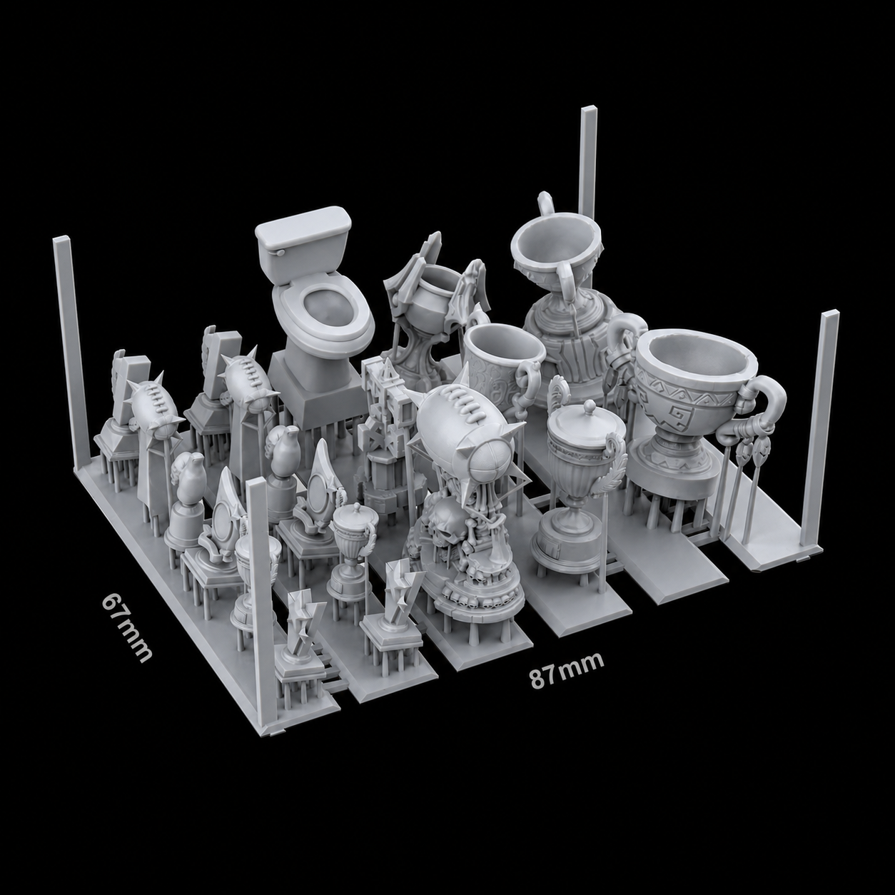 AK BASING: BITS - FANTASY FOOTBALL TROPHIES