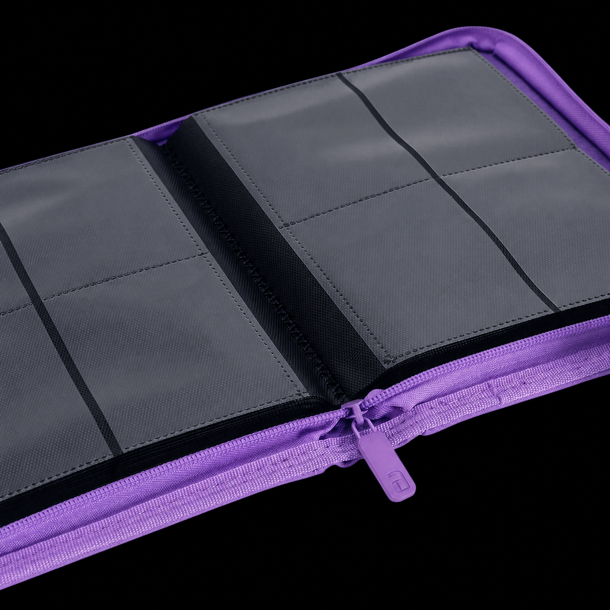 Vault X: Exo-Tec Zip Binder4-Pocket - Just Purple - (160 huecos)