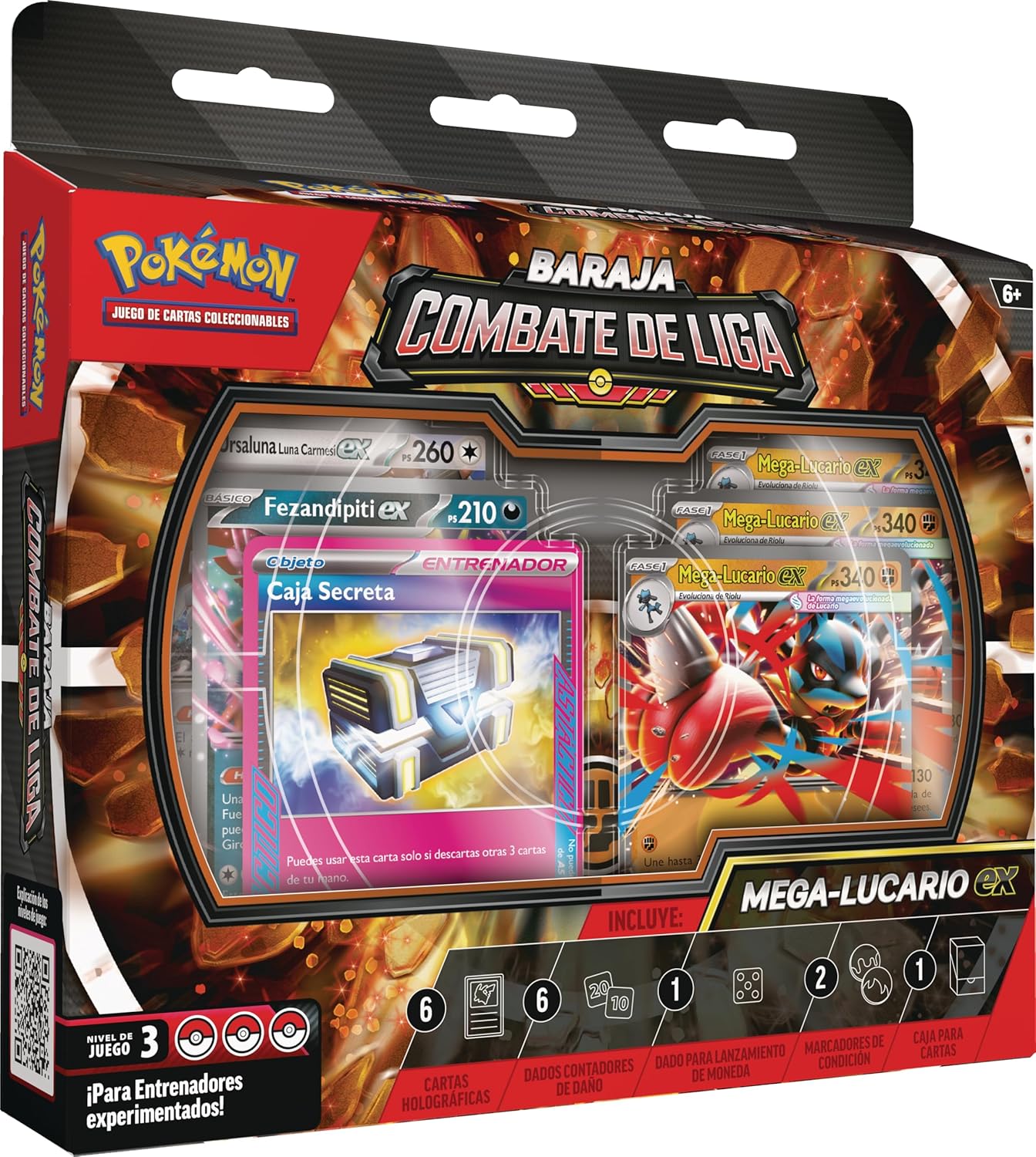 POKEMON TCG MEGA LUCARIO LEAGUE BATTLE - ESPAÑOL