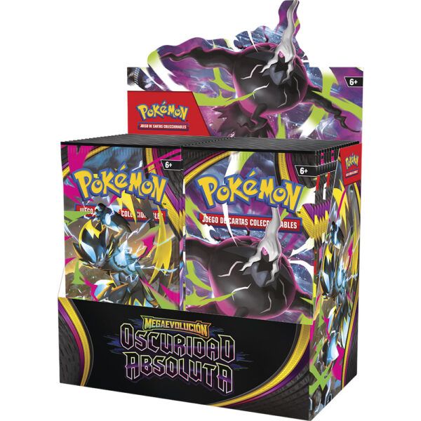POKEMON TCG: CAJA DE SOBRES - OSCURIDAD ABSOLUTA - ESPAÑOL