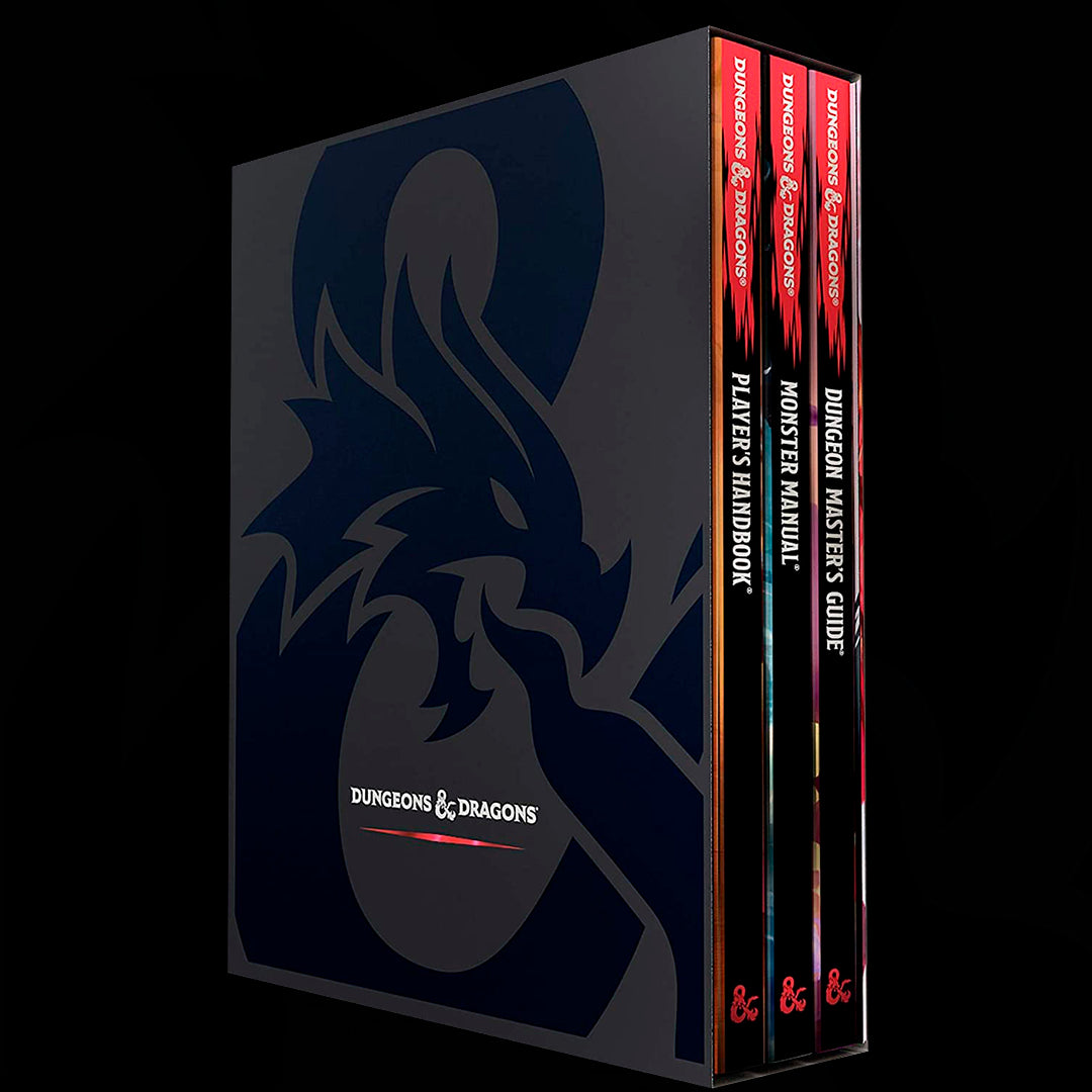 D&D: CAJA GIFT - GUÍA DE MASTER + MANUAL DE MONSTRUOS + MANUAL DEL JUGADOR (ESPAÑOL)