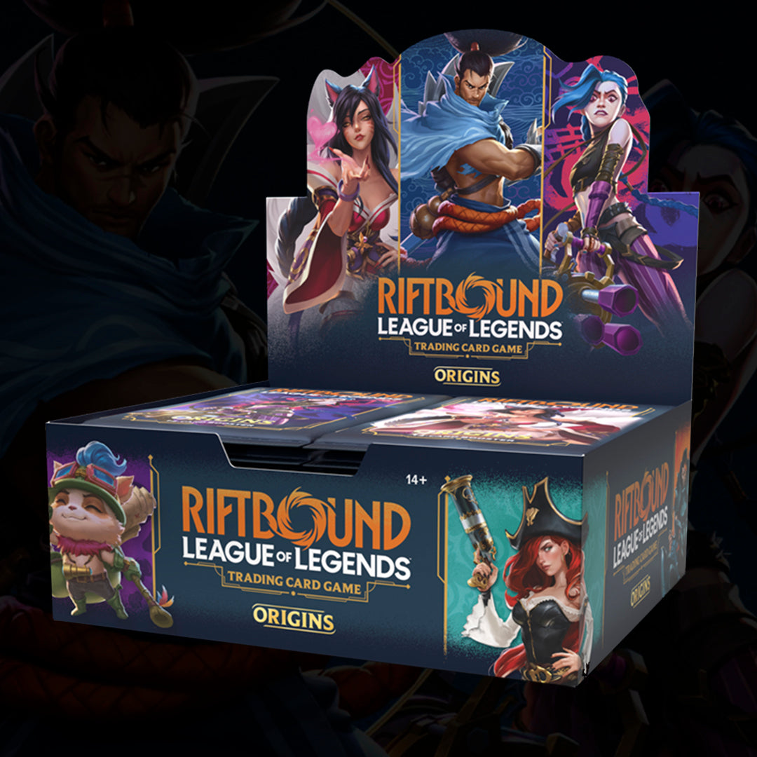PREPEDIDO RIFTBOUND: LOL TCG ORIGINS CAJA DE SOBRES - INGLÉS