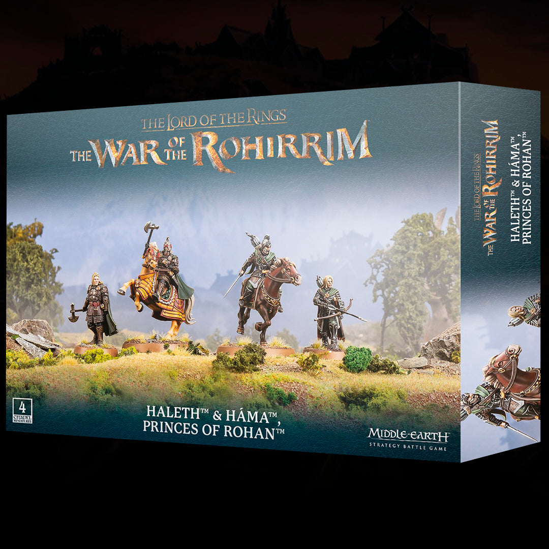 MIDDLE EARTH: WAR OF THE ROHIRRIM - HALETH & HÁMA PRINCES OF ROHAN