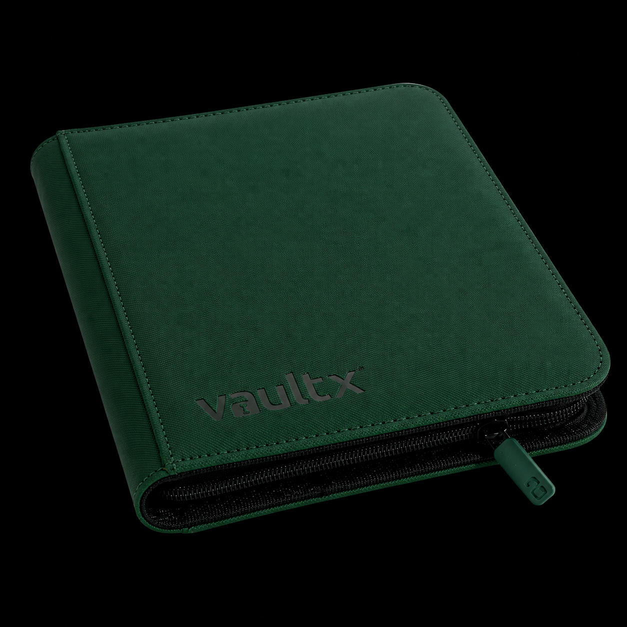 Vault X: Exo-Tec Zip Binder4-Pocket - Forest Green - (160 huecos)