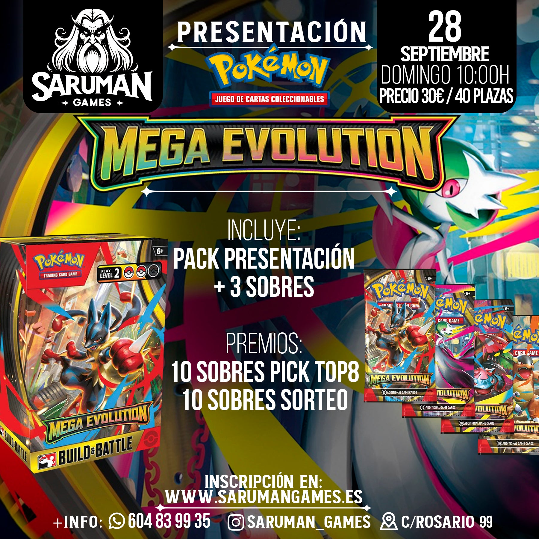 PRESENTACIÓN POKÉMON – MEGA EVOLUTION