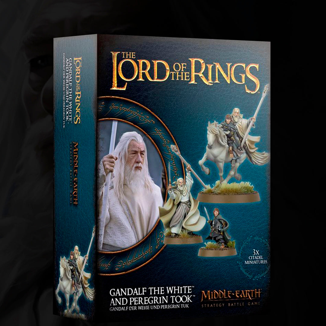 MIDDLE EARTH: GANDALF THE WHITE & PEREGRIN TOOK