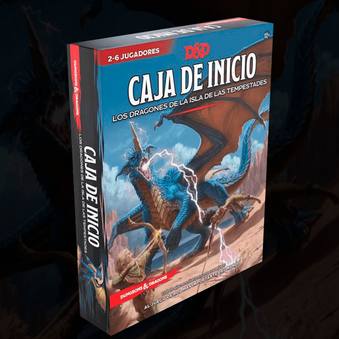 D&D: CAJA DE INICIO - LOS DRAGONES DE LA ISLA DE LAS TEMPESTADES