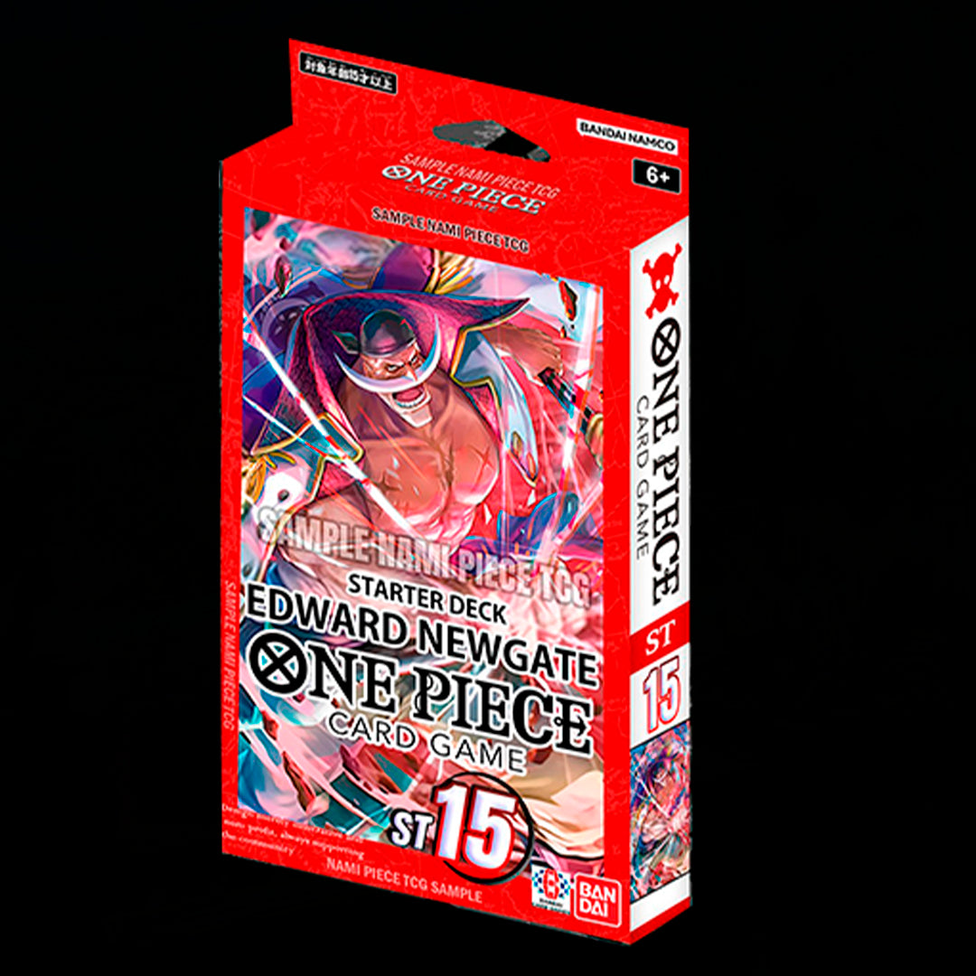 ONE PIECE: STARTER DECK - EDWARD NEWGATE - (ST15) RED Saruman Games ONE PIECE: STARTER DECK - EDWARD NEWGATE - (ST15) RED Saruman Games