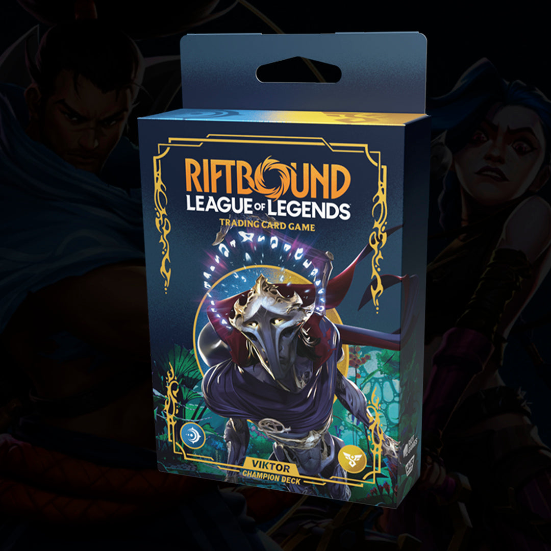PREPEDIDO RIFTBOUND: LOL TCG ORIGINS VIKTOR CHAMP DECK - INGLÉS