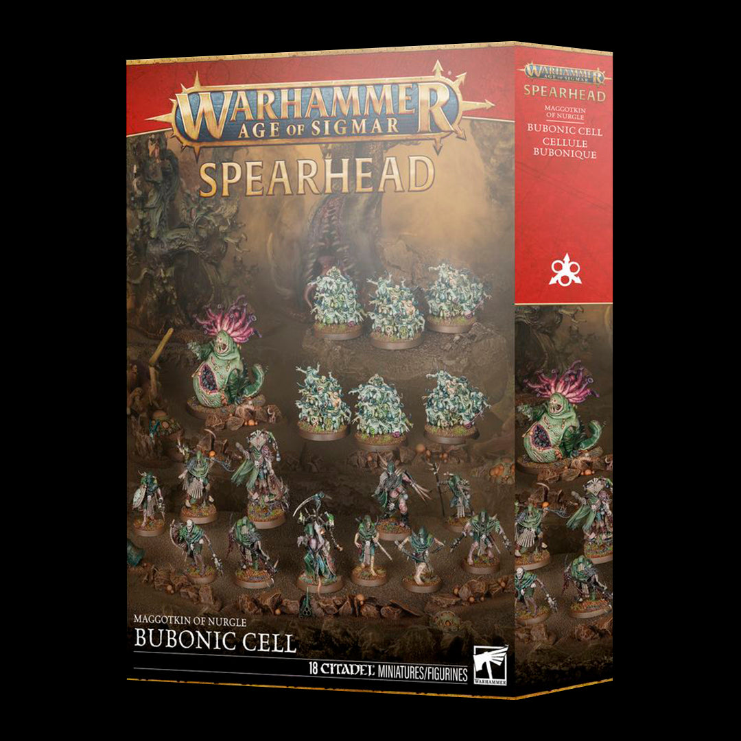 PREPEDIDO - PUNTA DE LANZA: MAGGOTKIN OF NURGLE - CELULA BUBONICA