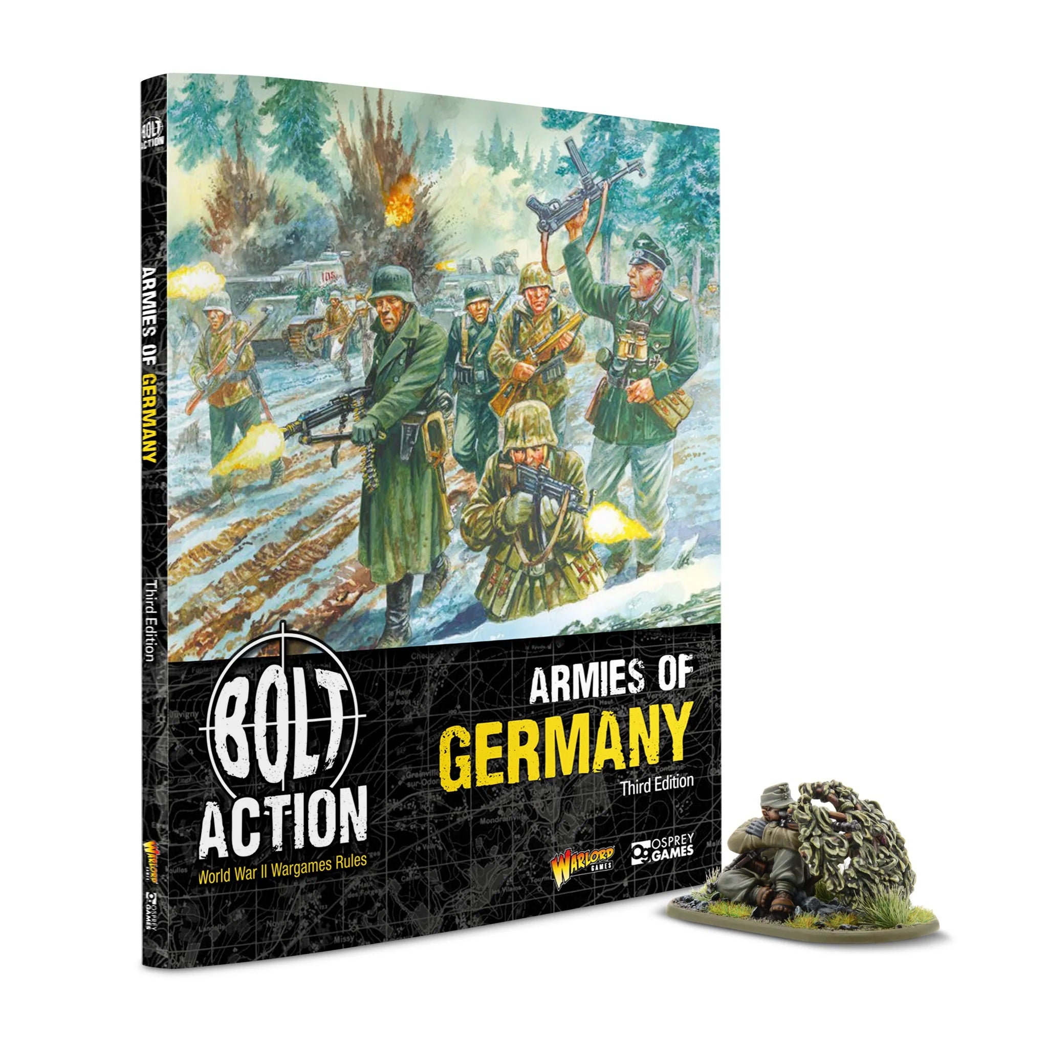 ARMIES OF GERMANY: FALLSCHIRMJÄGER (WINTER) STARTER ARMY + JOSEPH "SEPP" (MINI PROMO) + ARMYES OF GERMAN