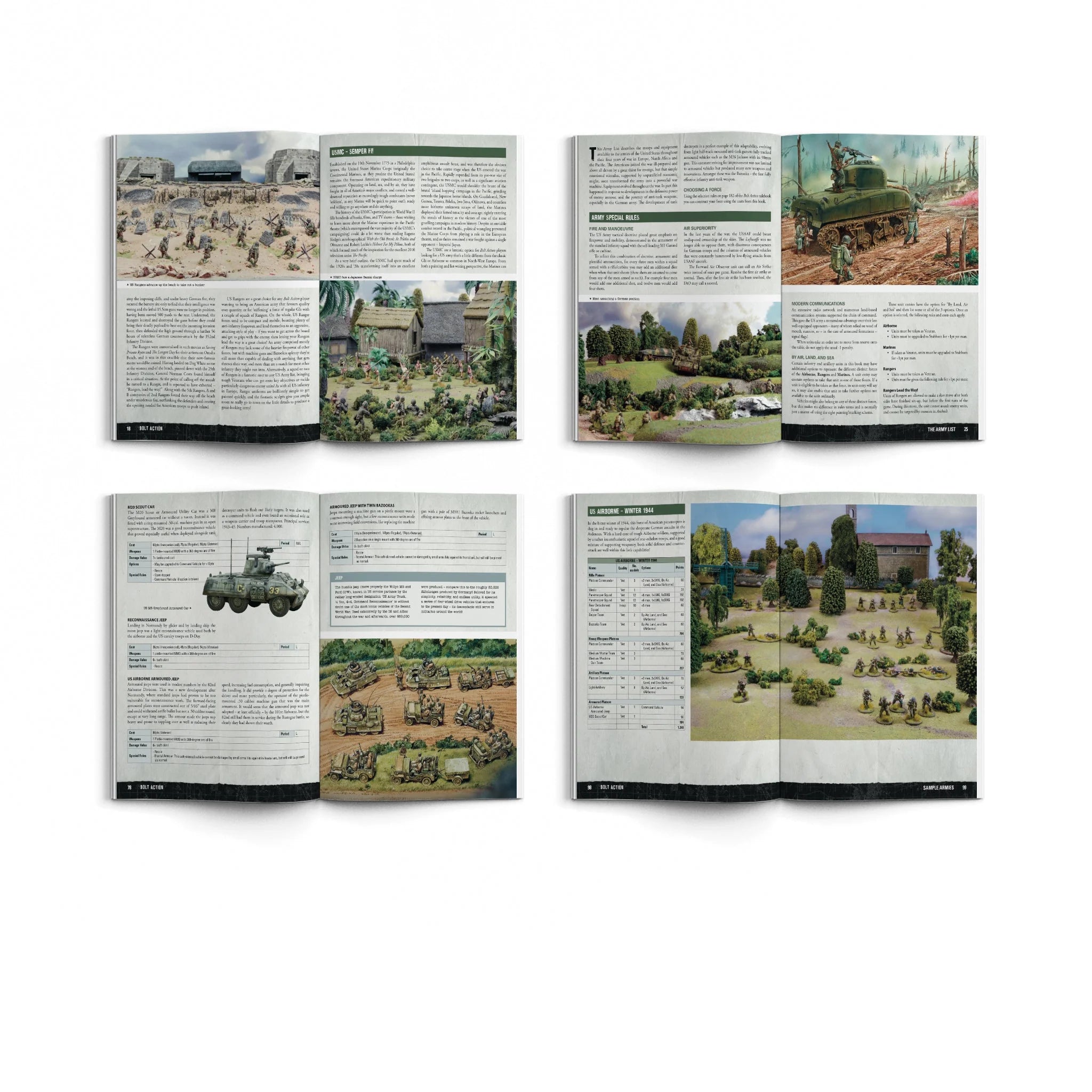 BOLT ACTION: ARMIES OF THE UNITED STATES - THIRD EDITION