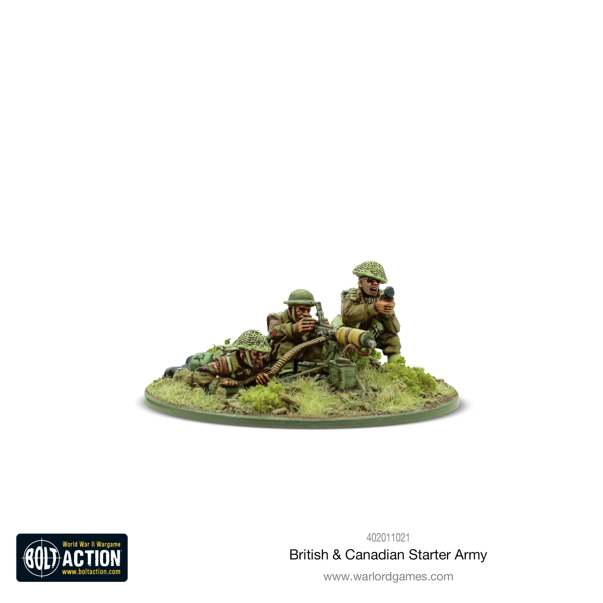 BOLT ACTION: ARMIES OF GREAT BRITAIN - BRITISH & CANADIAN ARMY (1943-45) - STARTER ARMY