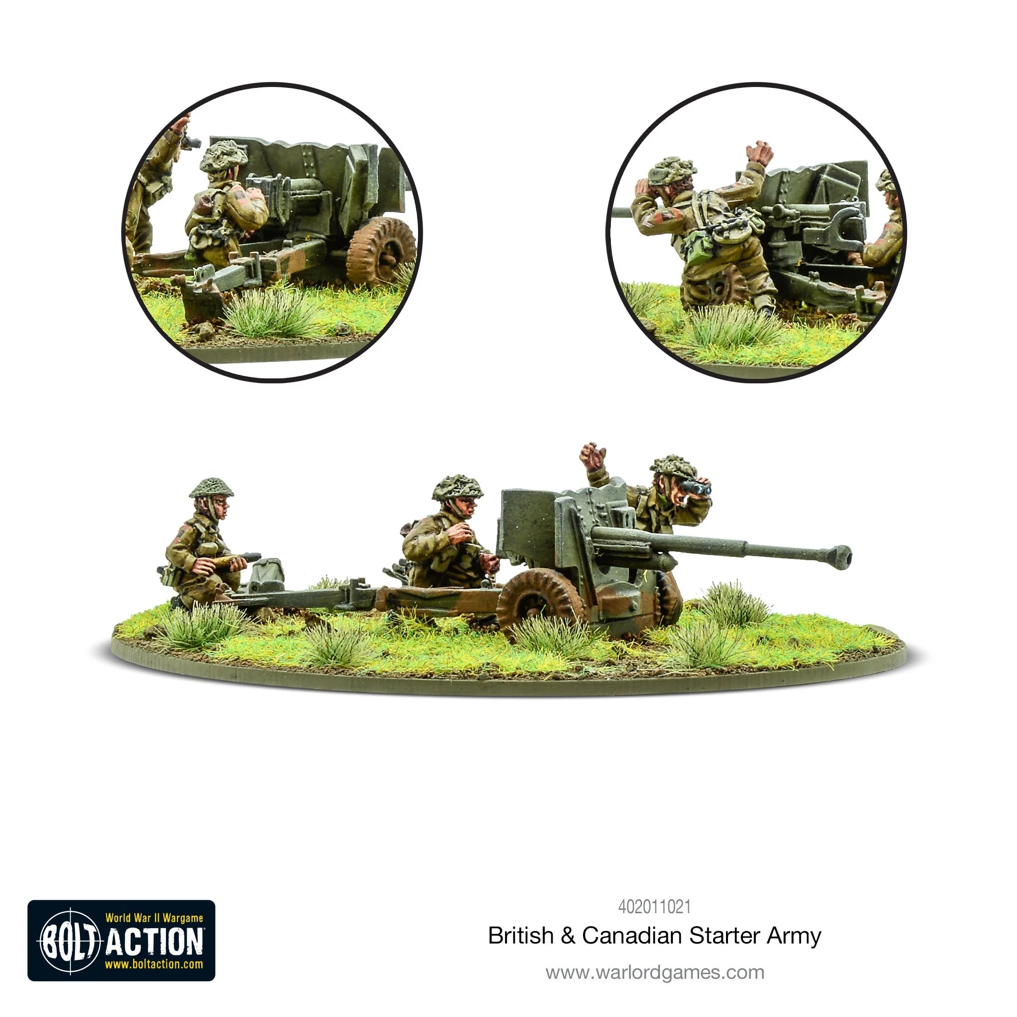 BOLT ACTION: ARMIES OF GREAT BRITAIN - BRITISH & CANADIAN ARMY (1943-45) - STARTER ARMY