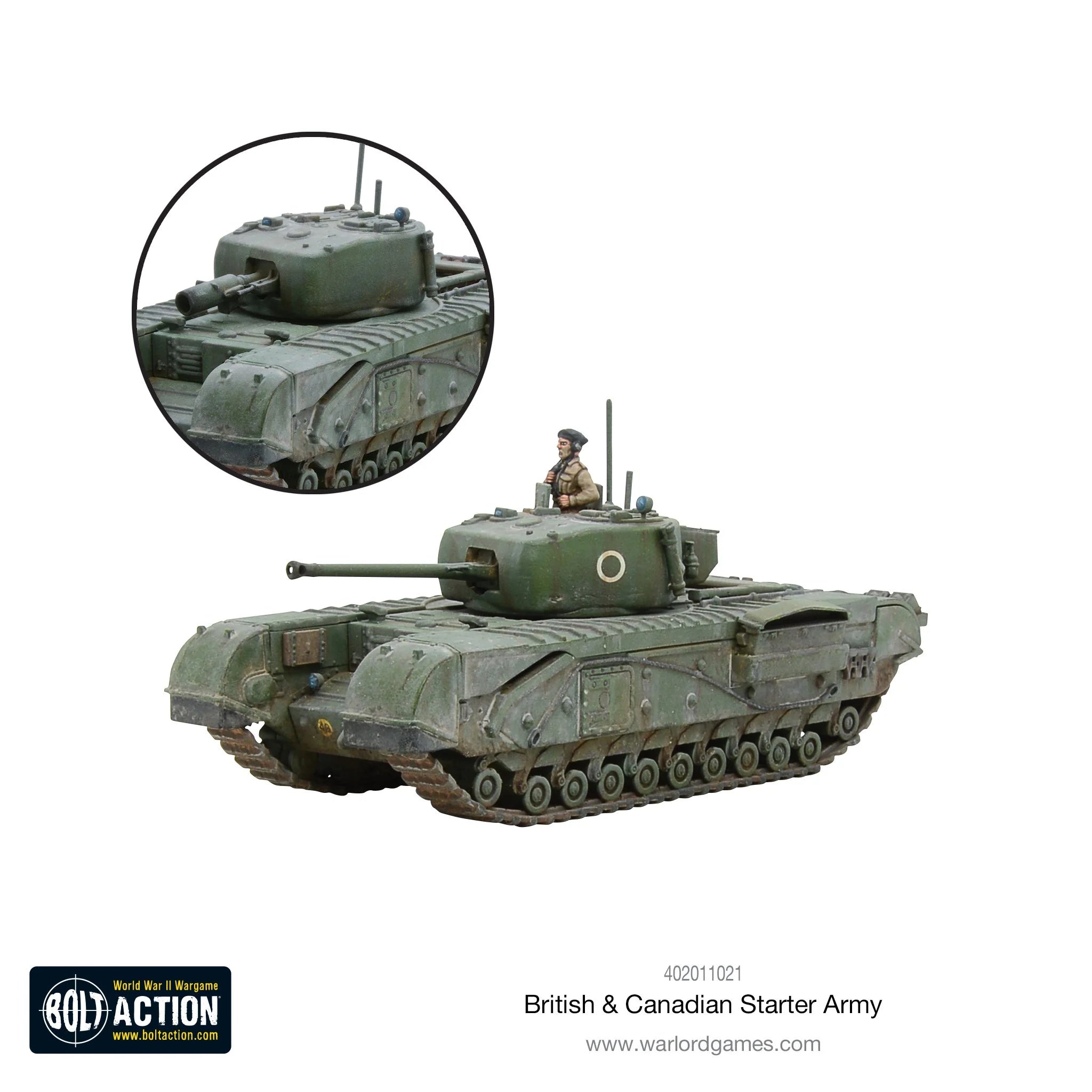 BOLT ACTION: ARMIES OF GREAT BRITAIN - BRITISH & CANADIAN ARMY (1943-45) - STARTER ARMY
