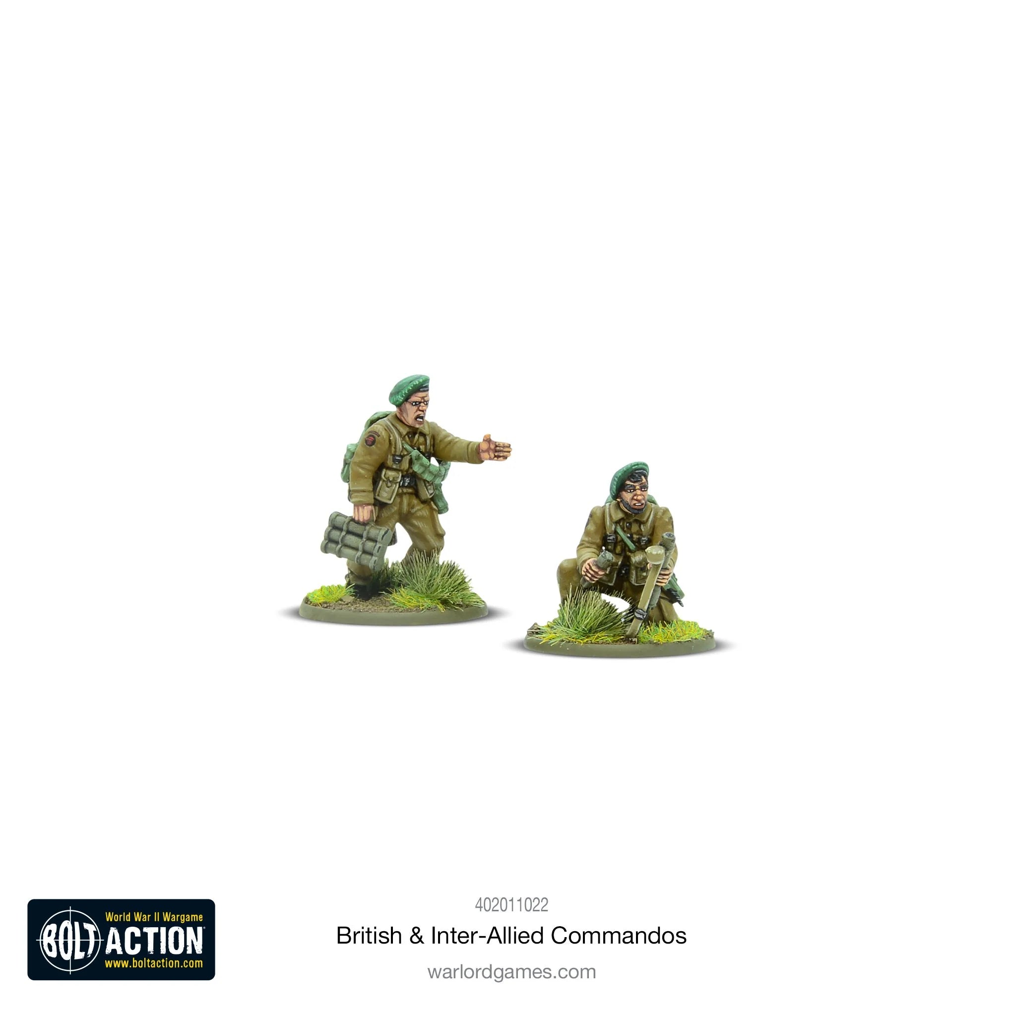 BOLT ACTION: BRITISH & INTER-ALLIED COMMANDOS - INFANTRY PLATOON