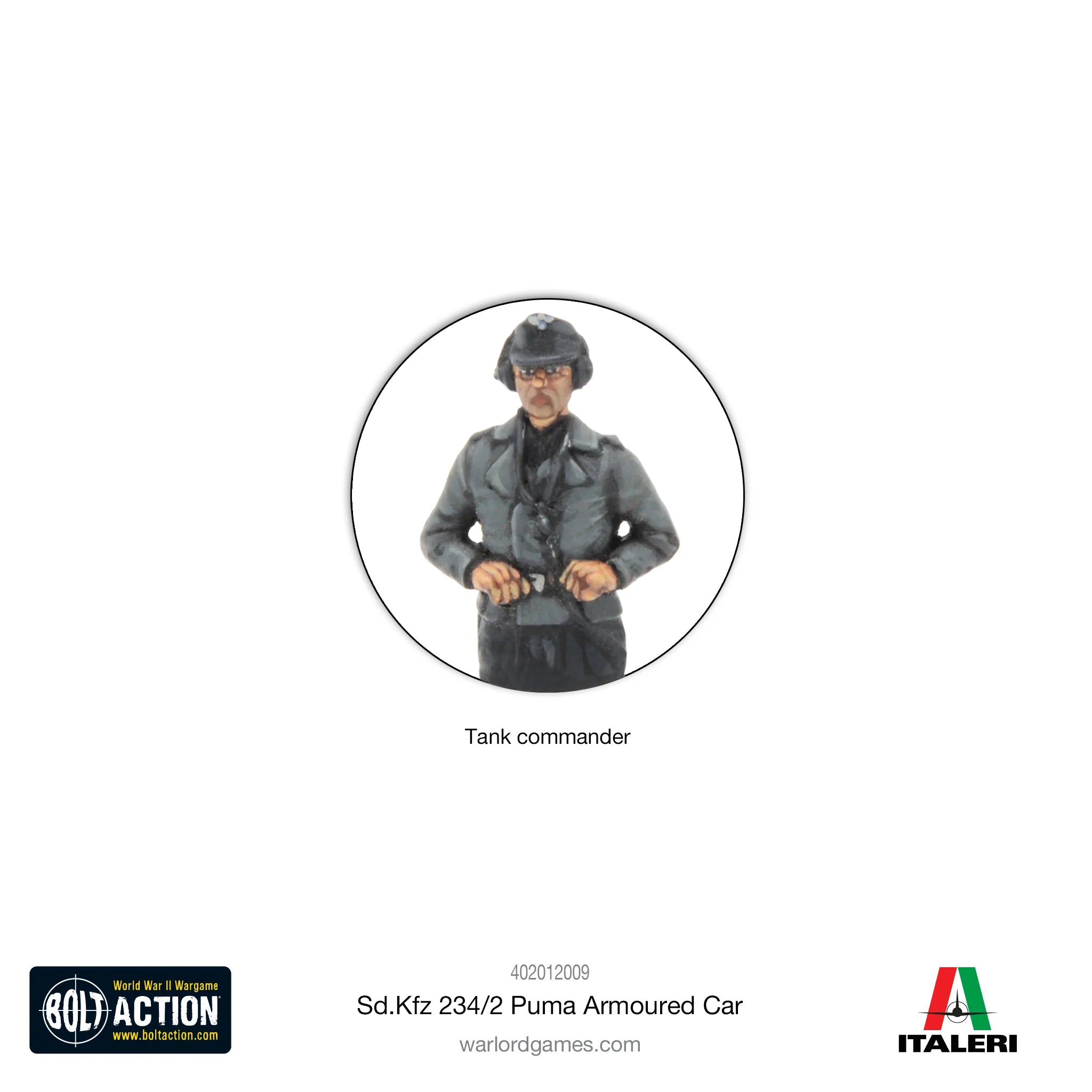 BOLT ACTION: GERMAN ARMIES - PUMA SD.KFZ 234/2 ARMOURED CAR