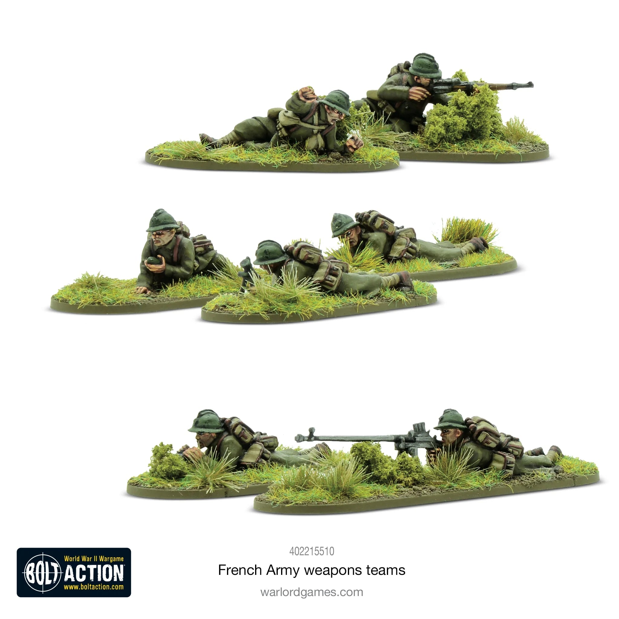 BOLT ACTION: FRENCH ARMIES - WEAPONS TEAMS