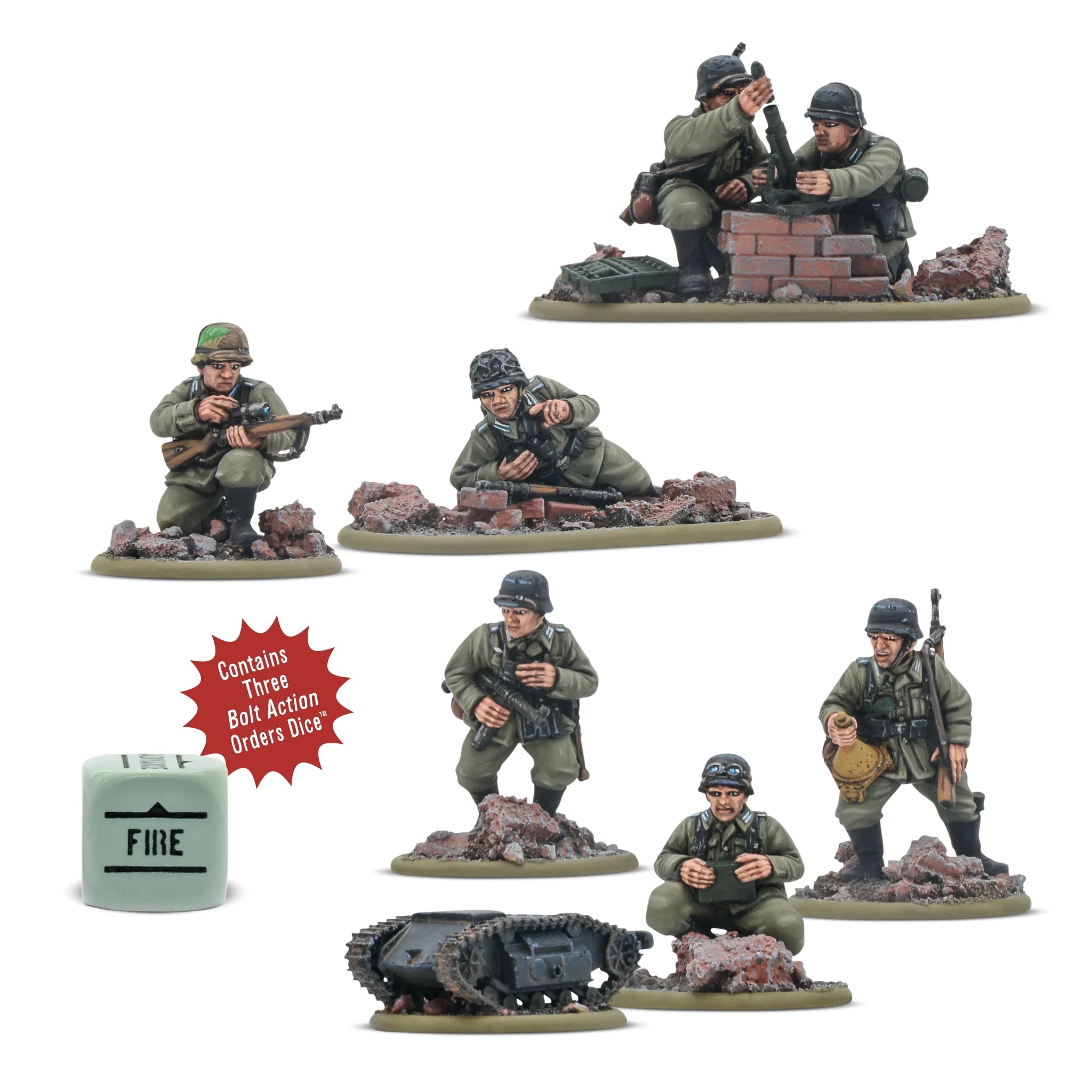 BOLT ACTION: GERMAN ARMIES - VETERANS WEAPON TEAMS