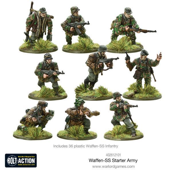 BOLT ACTION: GERMAN ARMY - WAFFEN-SS ARMY