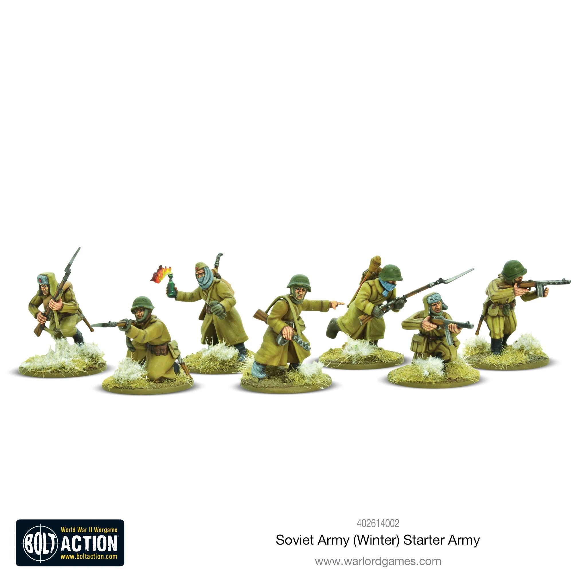 BOLT ACTION: SOVIET ARMIES - STARTER ARMY - (WINTER)
