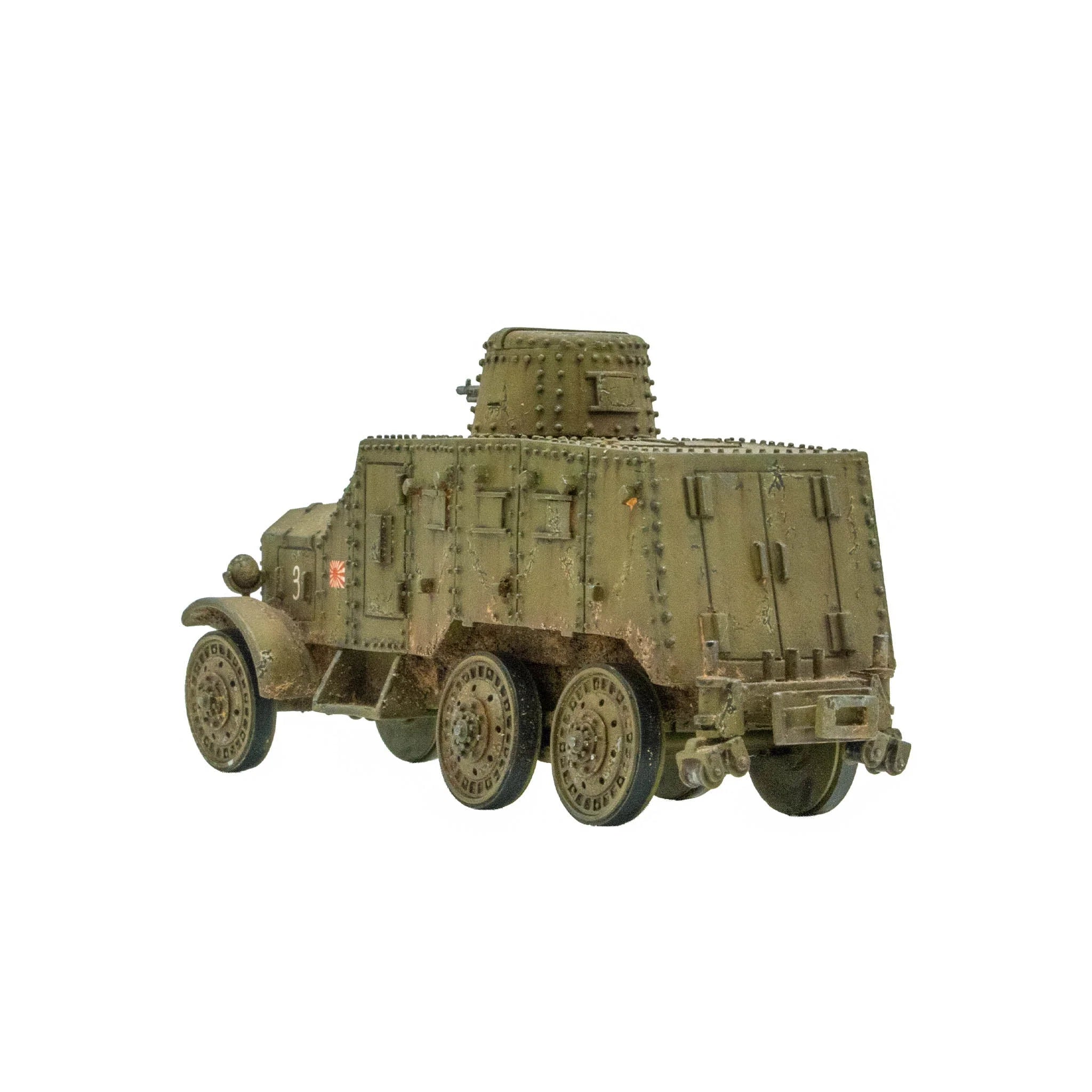 BOLT ACTION: JAPANESE ARMIES - TYPE 91 SO-MO / ARMOURED CAR + (ORDER DICE)