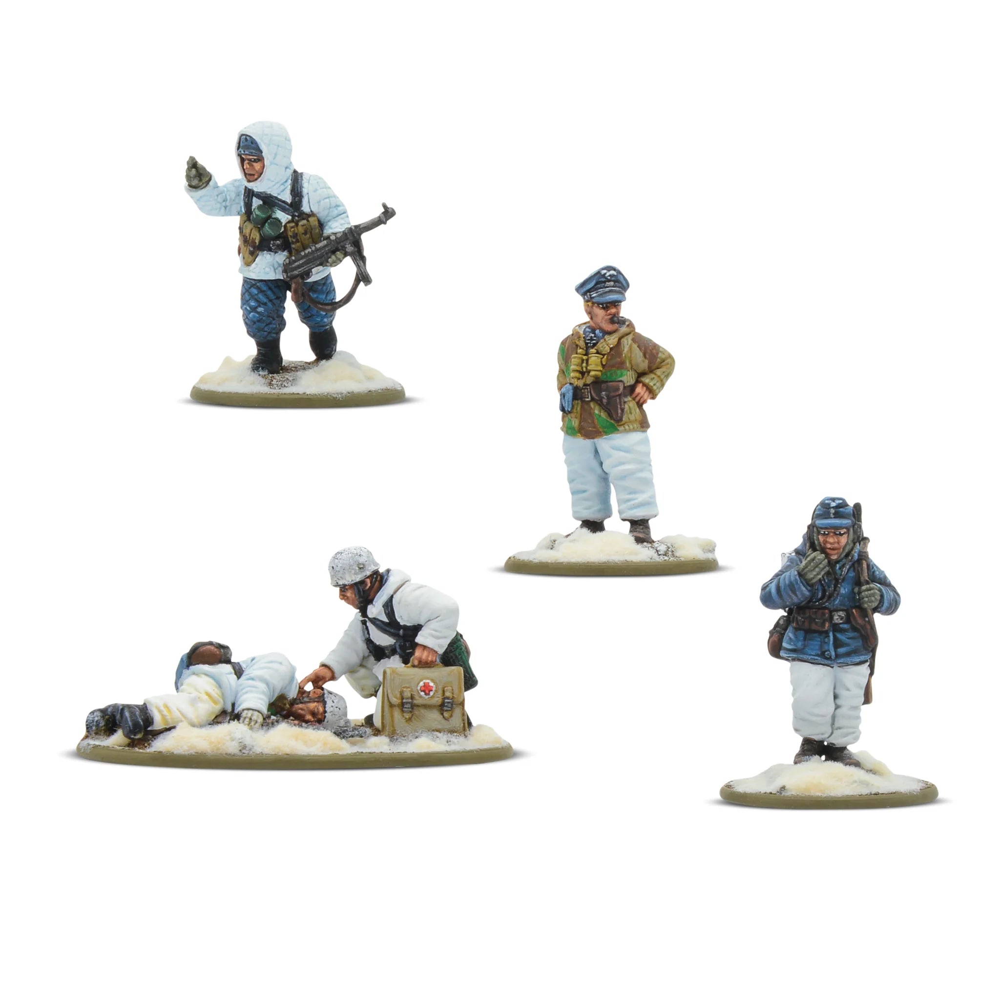 ARMIES OF GERMANY: FALLSCHIRMJÄGER (WINTER) STARTER ARMY + JOSEPH "SEPP" (MINI PROMO) + ARMYES OF GERMAN