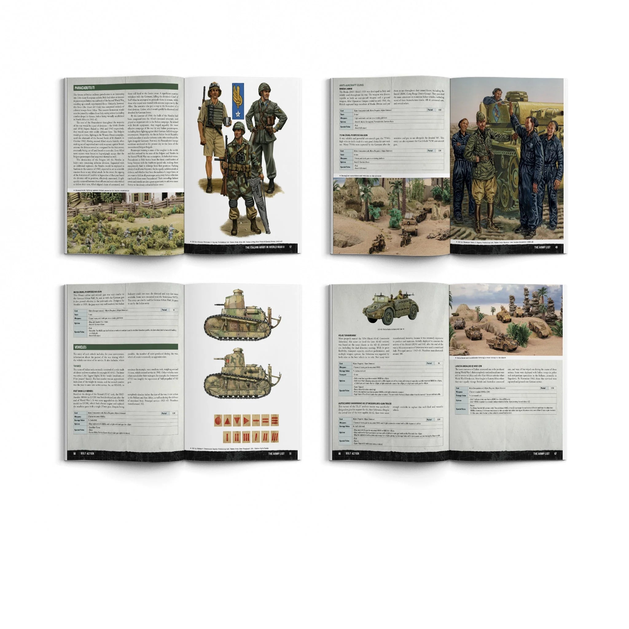 BOLT ACTION: ARMIES OF ITALY - 3º EDICION - (INGLÉS)