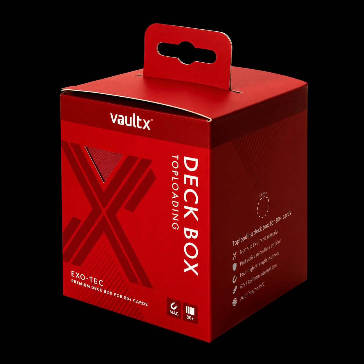 Vault X: Exo-Tec Game Box (80+) - Red