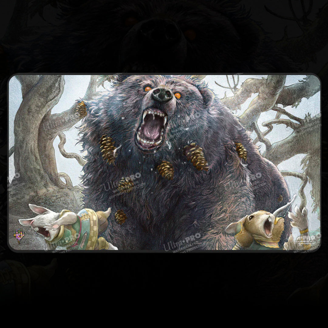 Tapete Stitched Oso Bloomburrow de Magic The Gathering